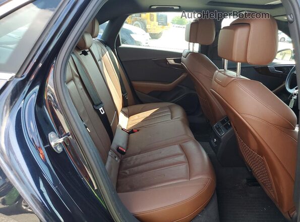 WAUENAF47HN071568 2017 AUDI A4 Blue Հետևի նստատեղերի տեսք