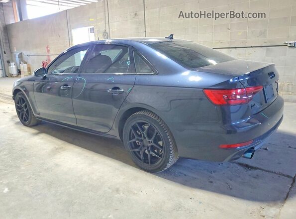 WAUENAF47HN072185 2017 AUDI A4 Blue Trasero izquierdo