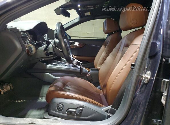 WAUENAF47HN072185 2017 AUDI A4 Blue Vista interior delantera