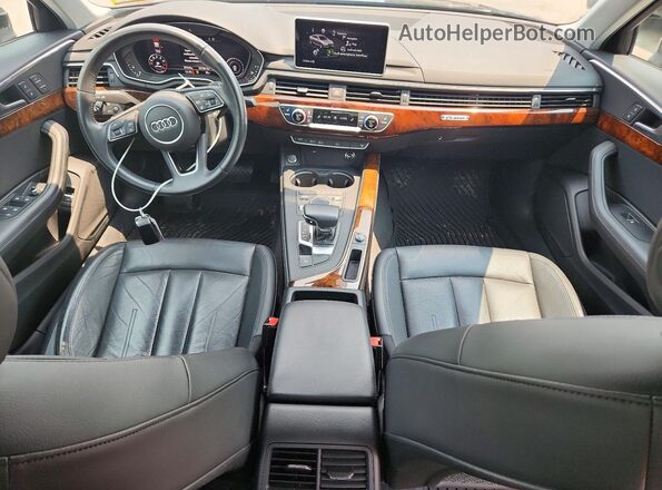 WAUENAF47KN002791 2019 AUDI A4 Черный Вид панели приборов