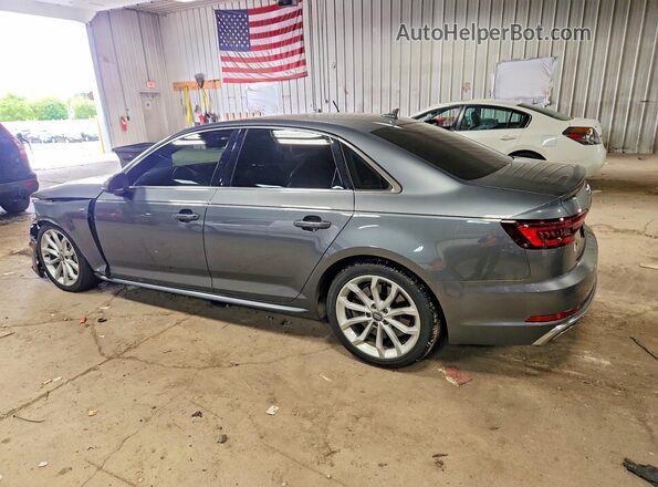 WAUENAF47KN018523 2019 AUDI A4 Gray Задня ліва чверть
