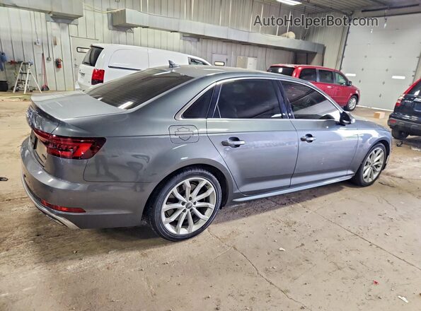 WAUENAF47KN018523 2019 AUDI A4 Gray Задня права чверть