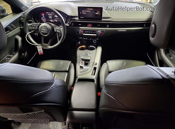 WAUENAF47KN018523 2019 AUDI A4 Gray Вид панелі приладів