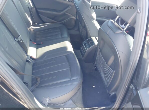 WAUENAF47LN006048 2020 AUDI A4 Black VIN კოდის სტიკერის ხედი