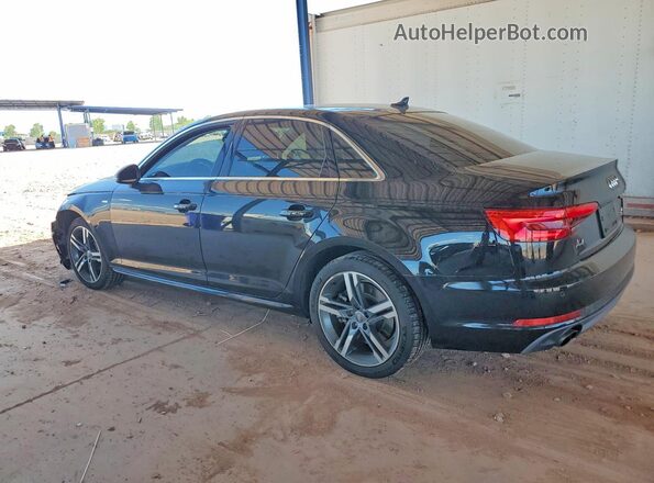 WAUENAF48HN001058 2017 AUDI A4 Черный Задняя левая четверть