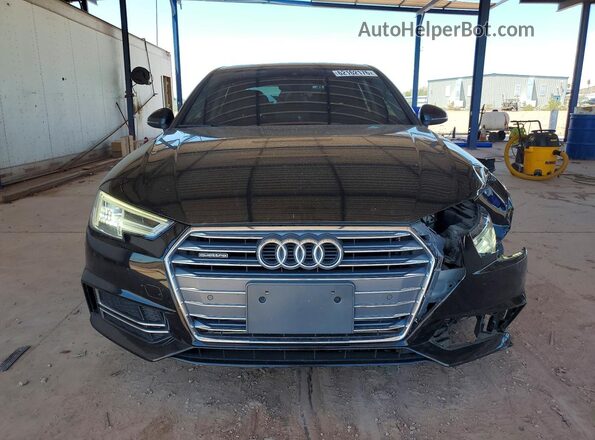 WAUENAF48HN001058 2017 AUDI A4 Черный Вид спереди