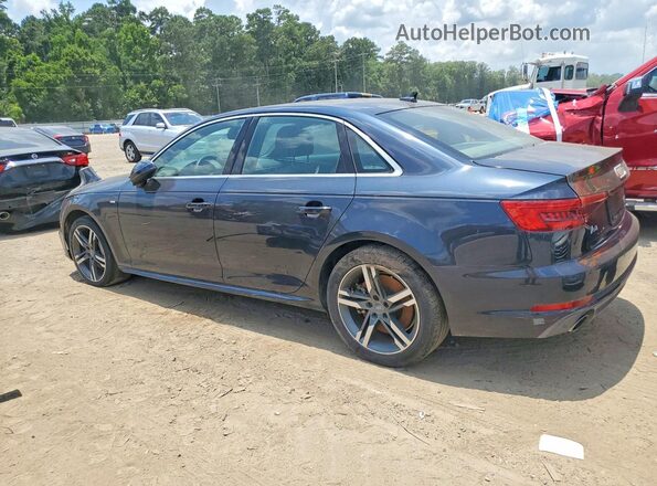 WAUENAF48HN021052 2017 AUDI A4 Blue Задня ліва чверть