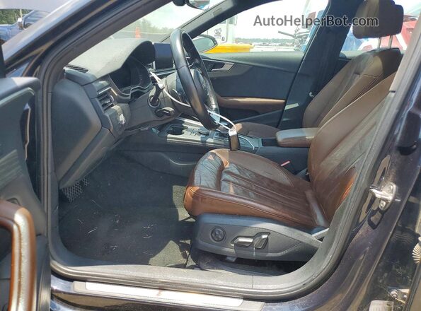 WAUENAF48HN021052 2017 AUDI A4 Blue Вид салону спереду