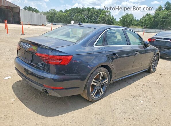 WAUENAF48HN021052 2017 AUDI A4 Blue Задня права чверть