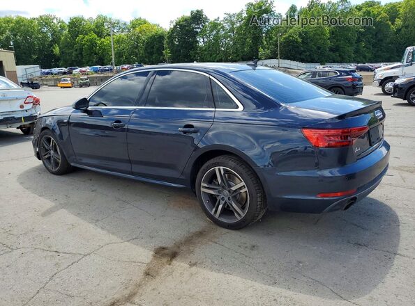 WAUENAF48HN021701 2017 AUDI A4 Charcoal Հետևի ձախ
