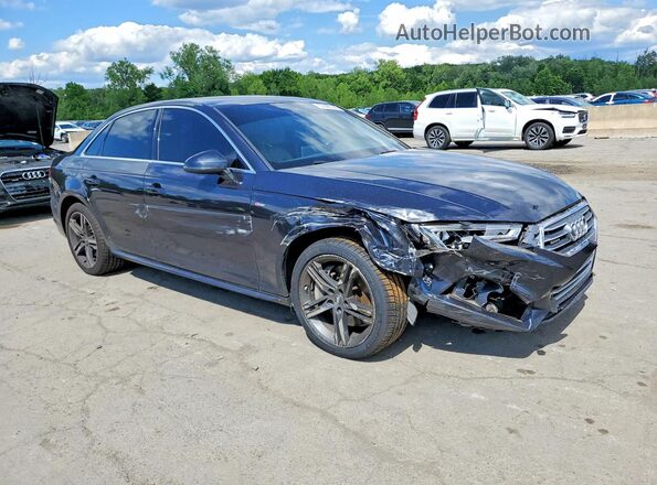 WAUENAF48HN021701 2017 AUDI A4 Charcoal Առջևի աջ
