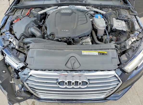 WAUENAF48HN021701 2017 AUDI A4 Charcoal Սալոնի հետևի տեսք