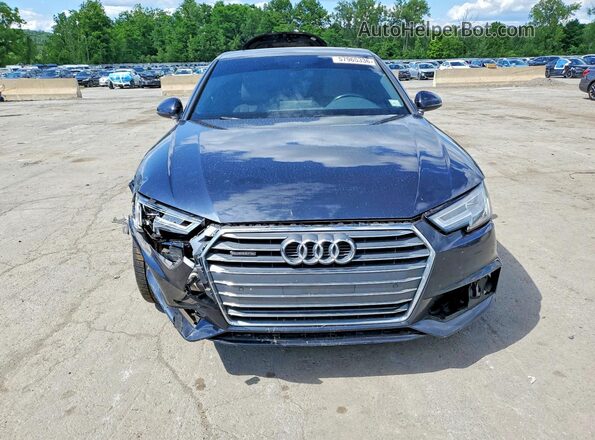 WAUENAF48HN021701 2017 AUDI A4 Charcoal Դիմացի տեսք