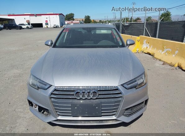 WAUENAF48HN039468 2017 AUDI A4 Silver Вид щитка приладів