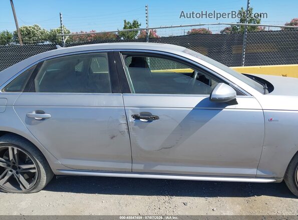 WAUENAF48HN039468 2017 AUDI A4 Silver Вид задньої частини салону