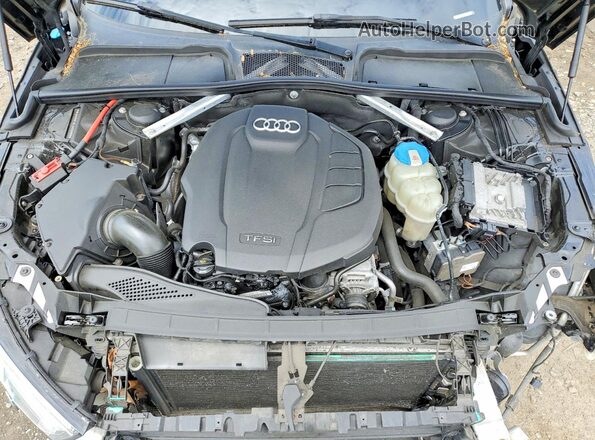 WAUENAF48JA060088 2018 AUDI A4 Black Rear interior view