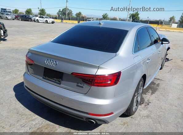 WAUENAF48JA073701 2018 AUDI A4 Silver Հետևի աջ