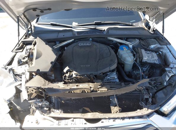WAUENAF48JA073701 2018 AUDI A4 Silver Հետևի տեսք