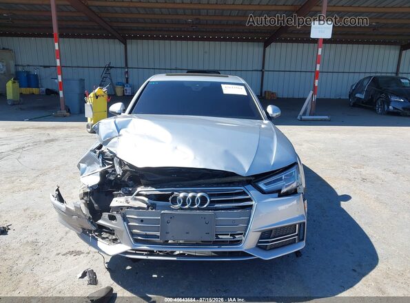 WAUENAF48JA073701 2018 AUDI A4 Silver Սարքավորումների վահանակի տեսք