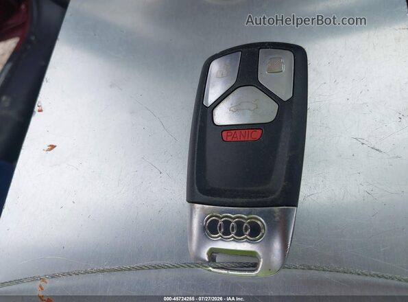 WAUENAF48JA112853 2018 AUDI A4 Maroon Dashboard view