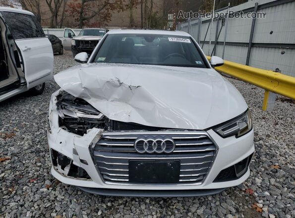 WAUENAF48KA061467 2019 AUDI A4 White Вид спереду