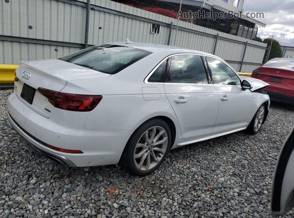 WAUENAF48KA061467 2019 AUDI A4 White Задня права чверть