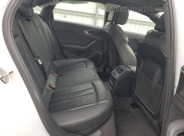 WAUENAF48KA061467 2019 AUDI A4 White Вид задніх сидінь
