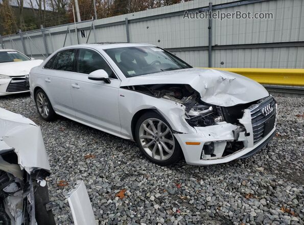 WAUENAF48KA061467 2019 AUDI A4 White Передня права чверть