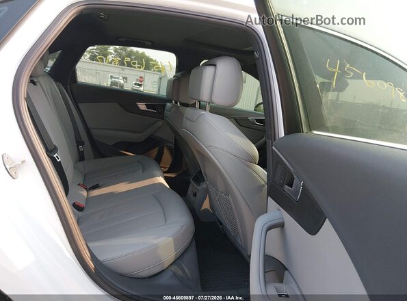WAUENAF48KA073263 2019 AUDI A4 Белый Вид наклейки с VIN-кодом