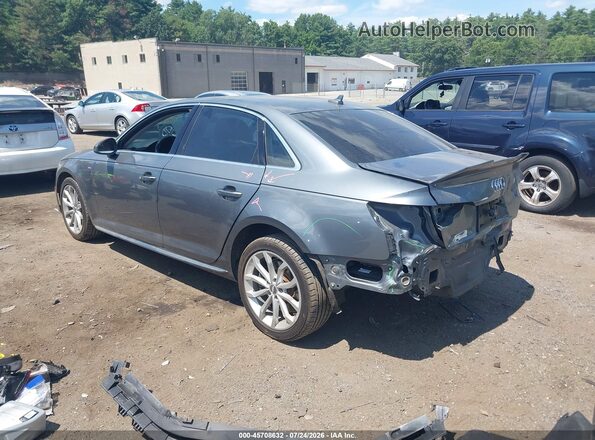 WAUENAF48KN001794 2019 AUDI A4 Gray უკანა მარცხენა