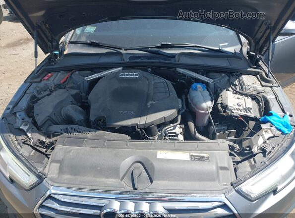 WAUENAF48KN001794 2019 AUDI A4 Gray უკანა ხედი