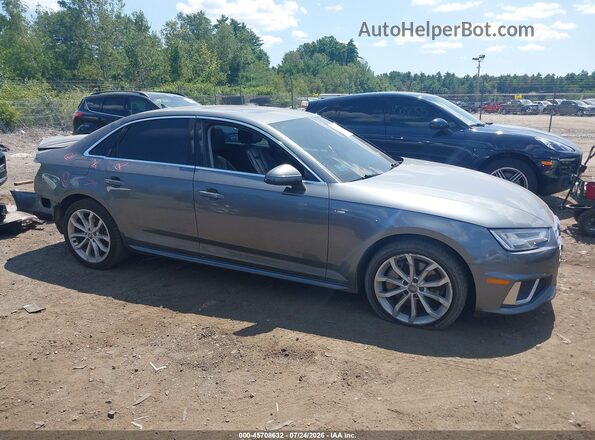 WAUENAF48KN001794 2019 AUDI A4 Gray სალონის 360-გრადუსიანი ხედი