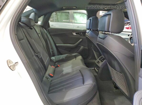 WAUENAF48LN005460 2020 AUDI A4 White Հետևի նստատեղերի տեսք