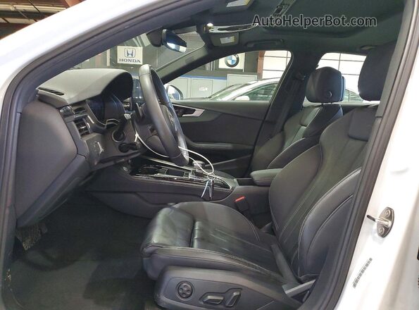 WAUENAF48LN005460 2020 AUDI A4 White Սալոնի դիմացի տեսք