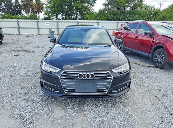 WAUENAF49HN027054 2017 AUDI A4 Черный Вид спереди