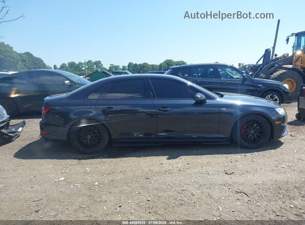 WAUENAF49JA054459 2018 AUDI A4 Black Вид задньої частини салону