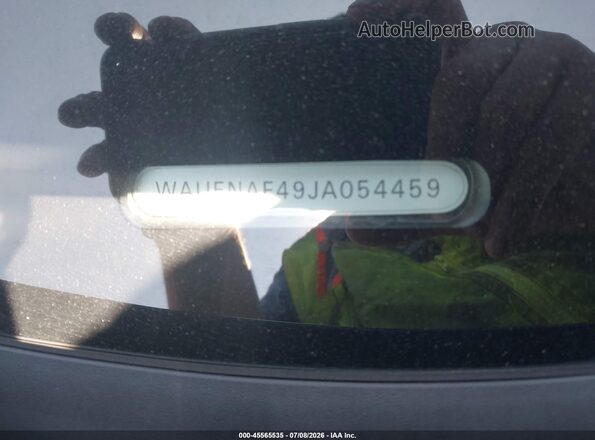 WAUENAF49JA054459 2018 AUDI A4 Black 