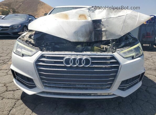 WAUENAF49JA120461 2018 AUDI A4 White Դիմացի տեսք