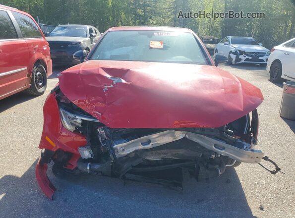WAUENAF49KA013119 2019 AUDI A4 Red წინა ხედი
