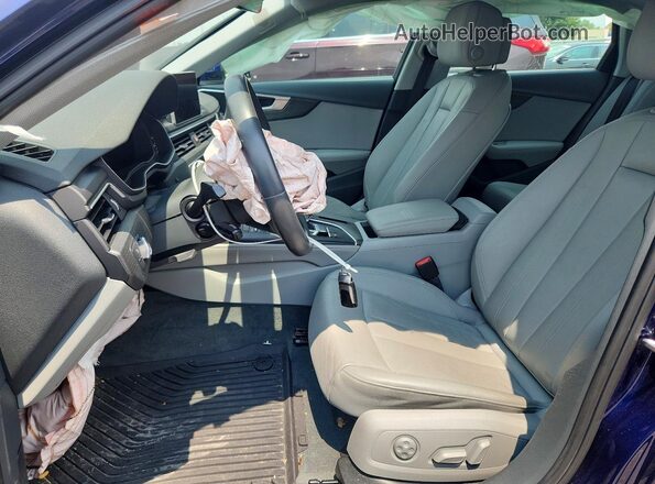 WAUENAF49KN005854 2019 AUDI A4 Blue Vista interior delantera