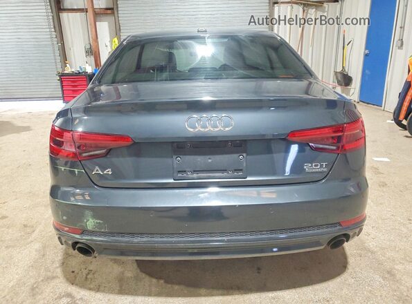 WAUENAF4XHN004589 2017 AUDI A4 Gray Հետևի տեսք