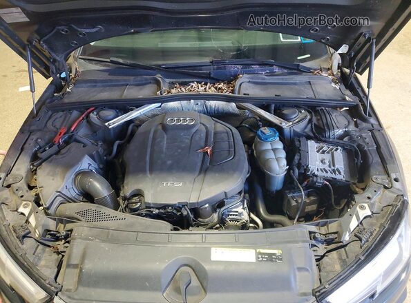 WAUENAF4XHN004589 2017 AUDI A4 Gray Սալոնի հետևի տեսք