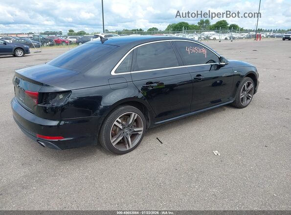 WAUENAF4XHN017262 2017 AUDI A4 Black Trasero derecho