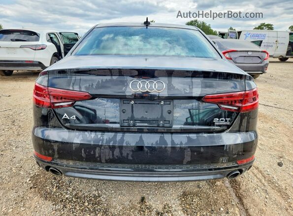 WAUENAF4XJN017302 2018 AUDI A4 Черный Вид сзади