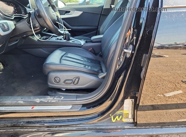 WAUENAF4XJN017302 2018 AUDI A4 Черный Вид подкапотного пространства