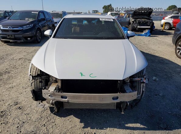 WAUENAF4XKA039485 2019 AUDI A4 White Widok z przodu