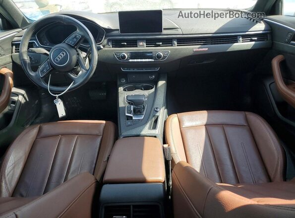 WAUENAF4XKA039485 2019 AUDI A4 White Widok deski rozdzielczej