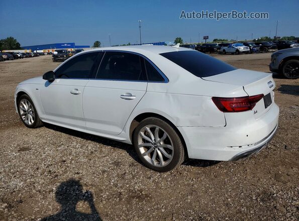 WAUENAF4XKN001554 2019 AUDI A4 White Tył lewy
