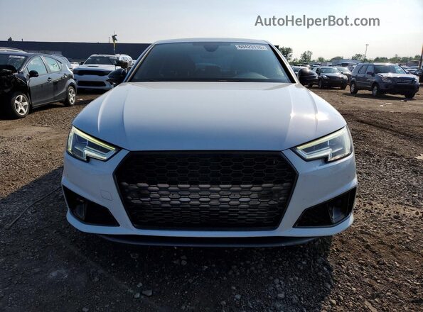 WAUENAF4XKN001554 2019 AUDI A4 White Widok z przodu