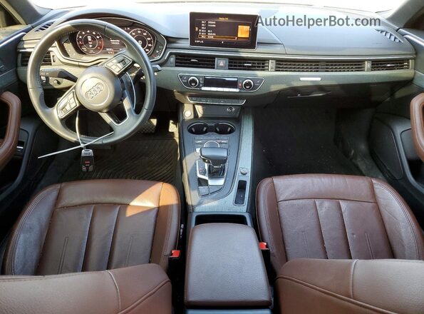 WAUENAF4XKN001554 2019 AUDI A4 White Widok deski rozdzielczej